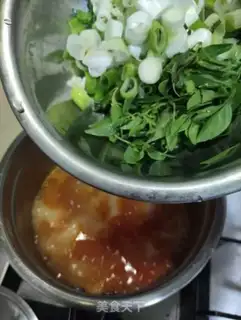 Make Potato egg pasta soup step 7