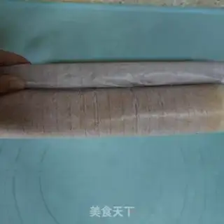Make Blueberry roll step 19