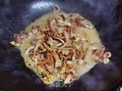 Make Garlic seed is fired step 1