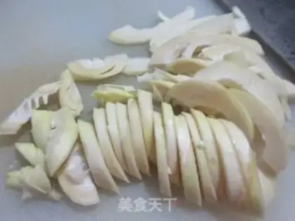 Make Skinny silk mushrooms step 2