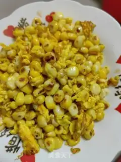 Make Eggs fried corn step 6