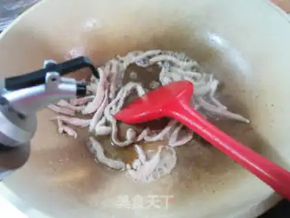 Make Skinny silk mushrooms step 6