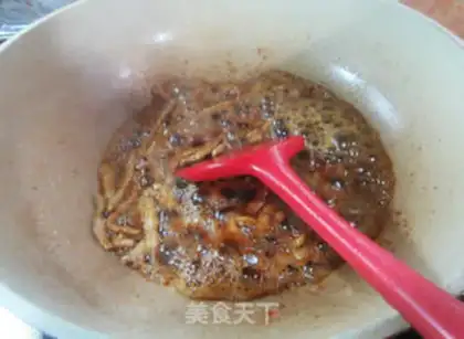 Make Skinny silk mushrooms step 8