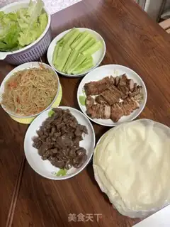 Make Spring roll step 4