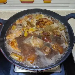 Make Peanut Lotus Pork Foot step 12