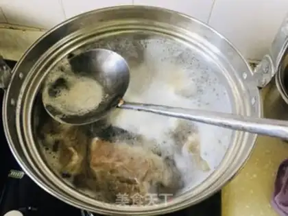 Make radish lamb chops step 0