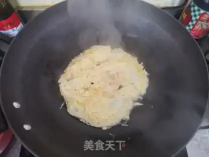 Make Burning eggs step 2