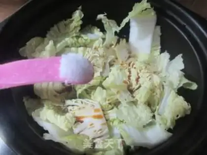 Make Shrimp-dry cabbage step 7