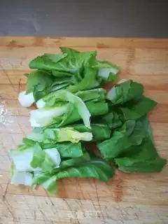 Make Goose-leged vegetables step 2