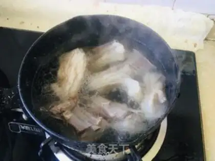 Make radish lamb chops step 3