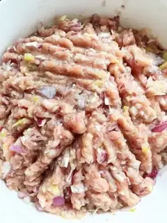 Make Rice onion meatloaf step 3