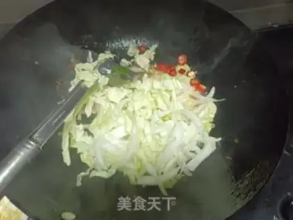 Make A big cabbage swirl step 6