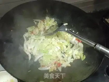 Make A big cabbage swirl step 7