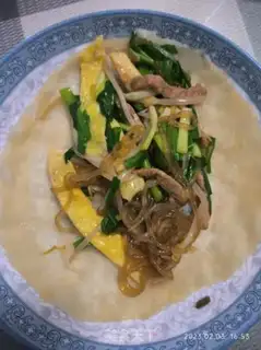 Make Lichun eats springcakes step 2