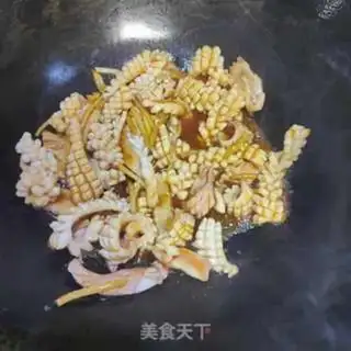 Make Fresh squid and onions step 11