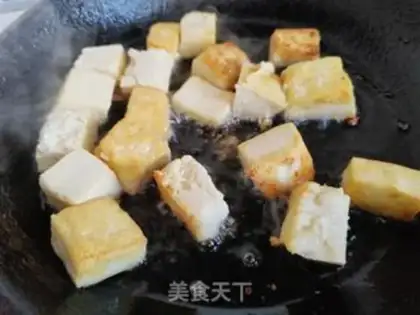 Make Shrimp tofu step 2