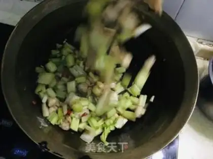 Make Celery fried chicken step 7