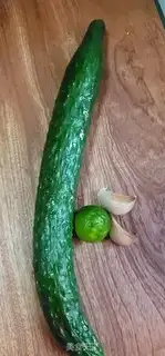 Make The cucumbers step 0