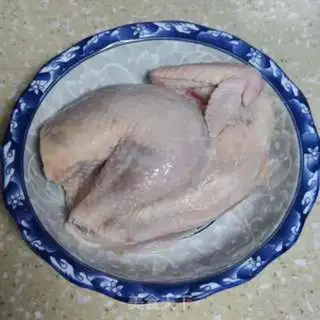 Make Five fingers of peach chicken step 0
