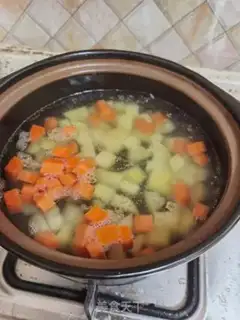 Make Curry shrimp step 2