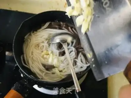 Make Potato duck blood soup step 5