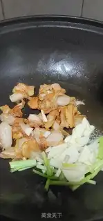 Make Five flowers and broccoli step 4