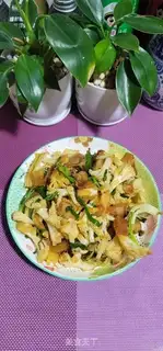 Make Five flowers and broccoli step 10