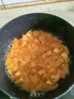 Make Tomato fried eggs step 6