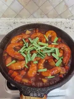 Make Curry shrimp step 16