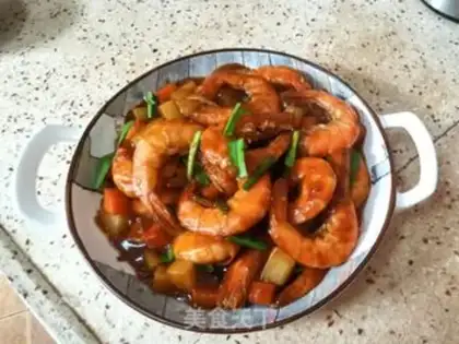 Make Curry shrimp step 17