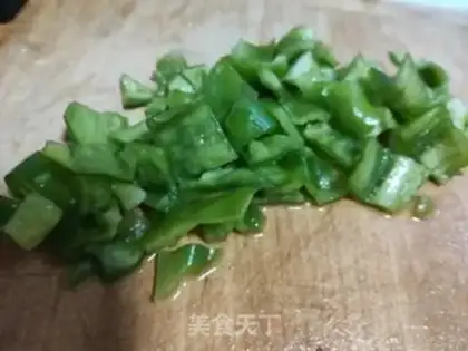 Make Cream shrimp fried eggplant step 1