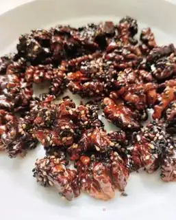 Make Amber walnuts step 7