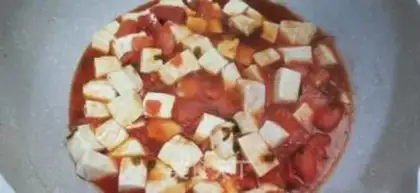 Make Cheese juice and tofu step 4