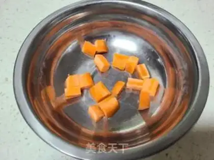 Make Carrot rice paste step 2