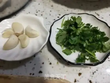 Make Cream shrimp fried eggplant step 4