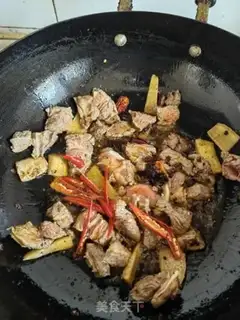 Make Zeng Bamboo roast beef step 7