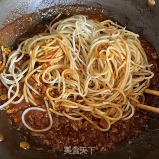 Make Tomato sauce pasta step 9