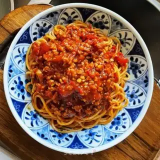 Make Tomato sauce pasta step 10