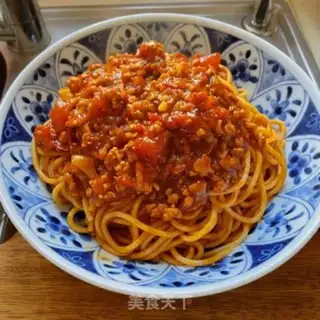 Make Tomato sauce pasta step 11