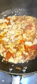 Make Shrimp tofu soup step 3