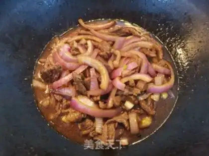 Make Onion beef step 4