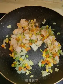 Make Shrimp rice step 4