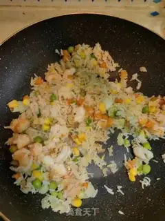 Make Shrimp rice step 8