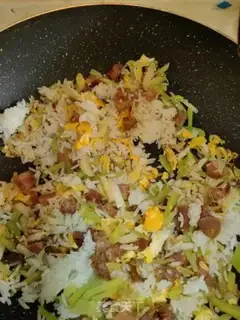 Make Five-colored rice step 8