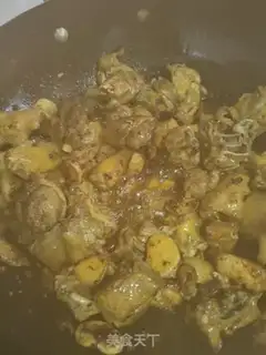 Make Meat bean chicken step 1
