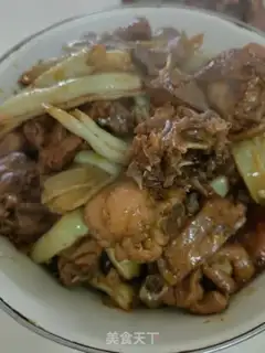 Make Meat bean chicken step 7