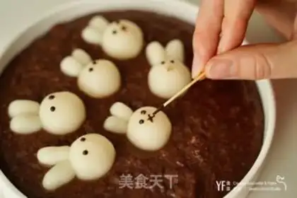 Make Red bean rabbit soup step 6