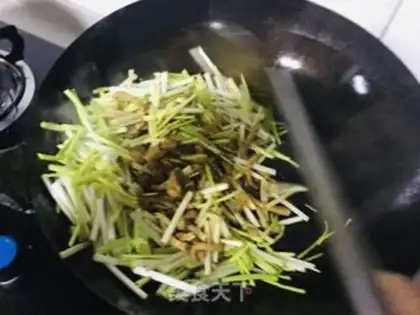 Make Garlic fried meat step 4