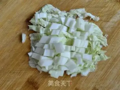 Make Shrimp tofu step 1