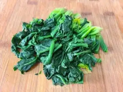 Make Potato spinach soup step 2